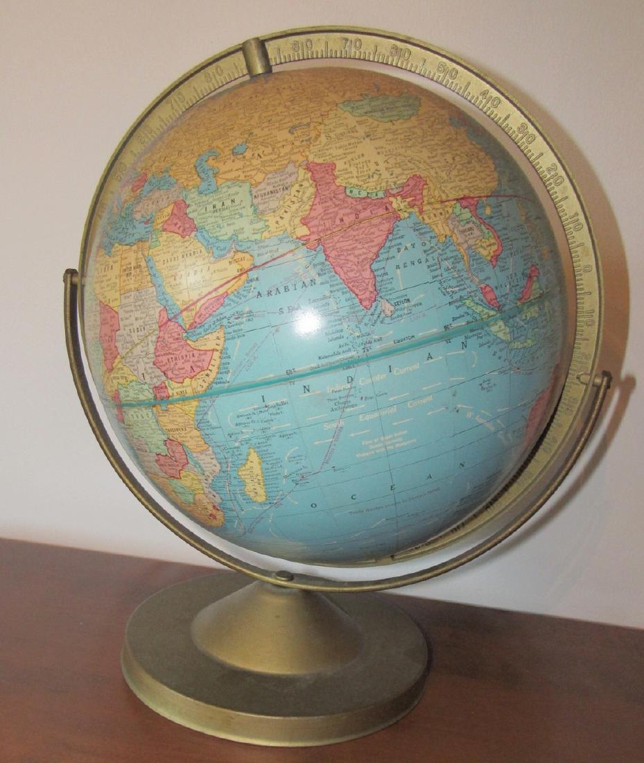 Cram's Imperial 12" Terrestrail World Globe (1 of 3)