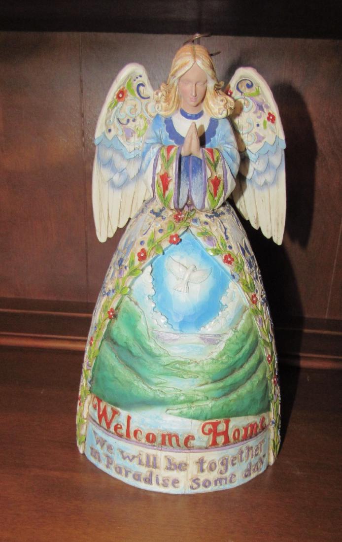 Jim Shore Heartwood Creek Peaceful Journey Enesco: Approx. 10 1/2" tall