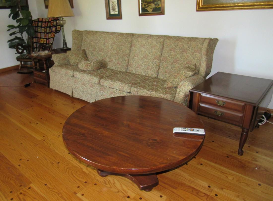 Willett End Table Couch Coffee Table Plastic Plant & (1 of 5)