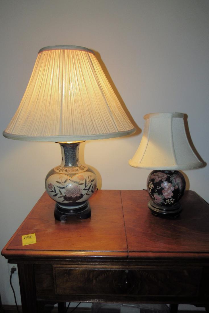 2 Oriental Style Lamps (1 of 3)