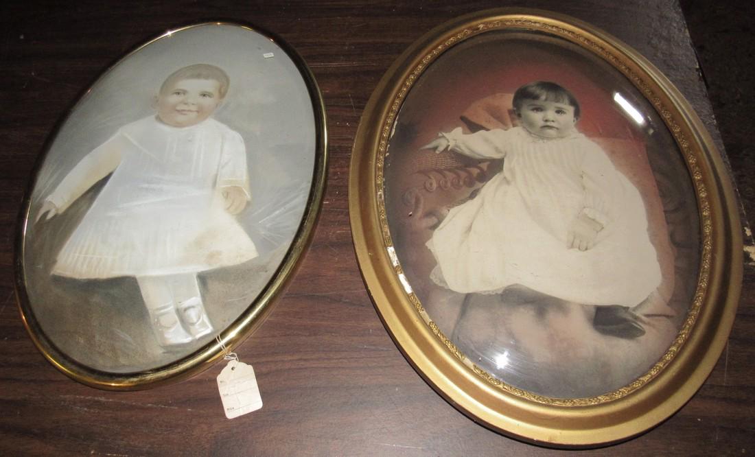 2 Convex Glass Picture Frames (1 of 3)