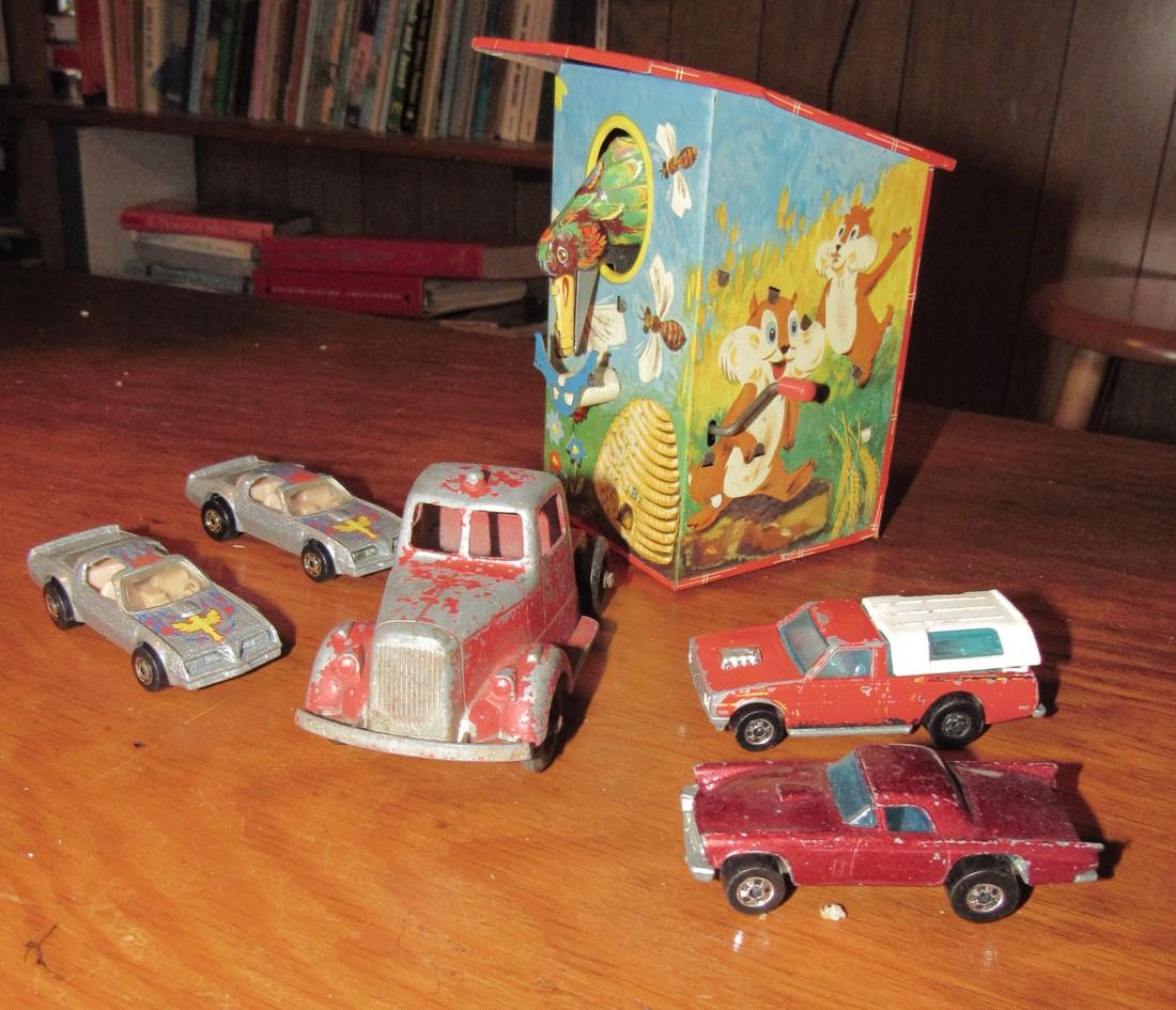 Wind Up Toy Tootsietoy & Hot Wheels: Getting all toys pictured