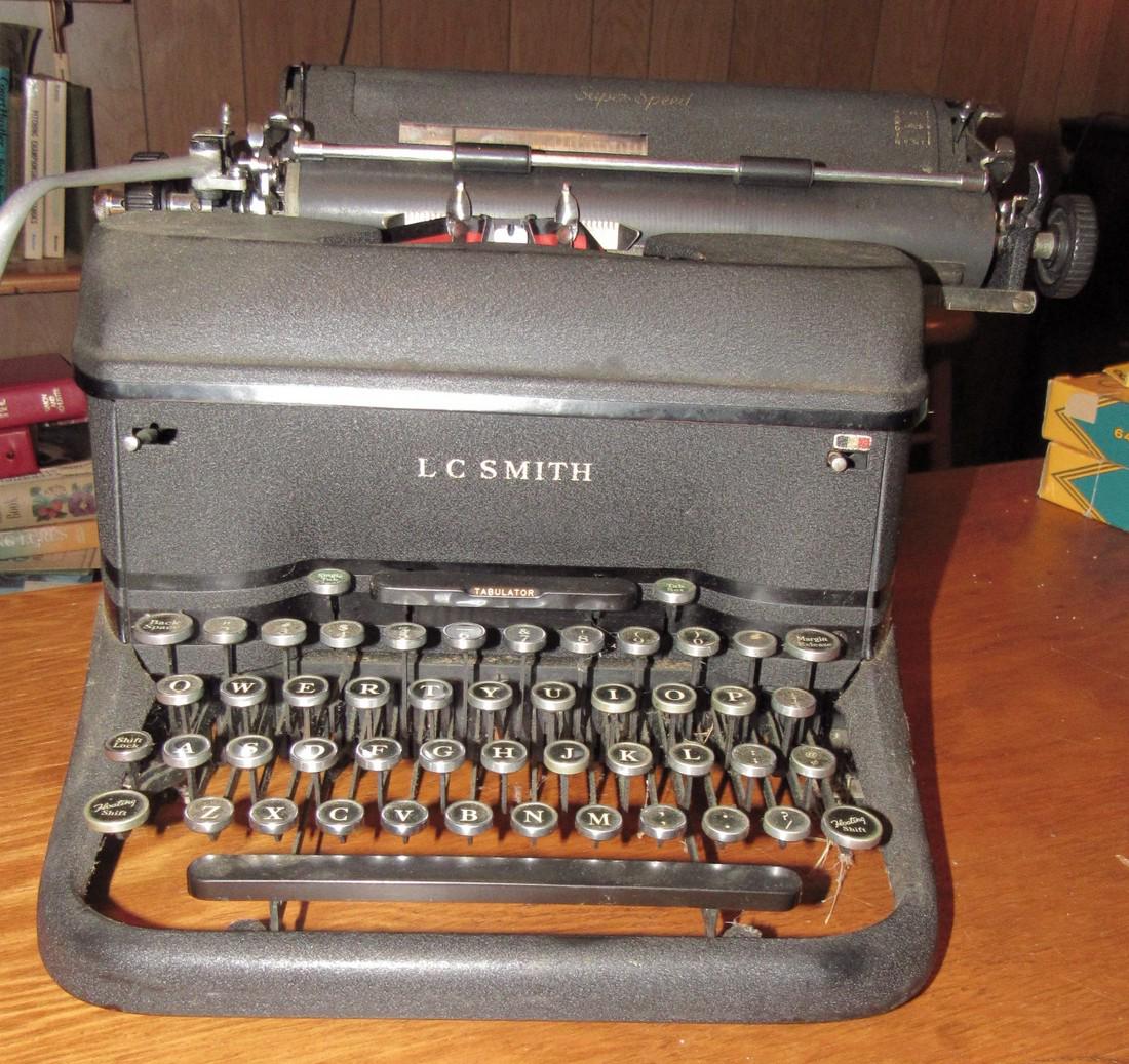 LC Smith Typewriter (1 of 3)