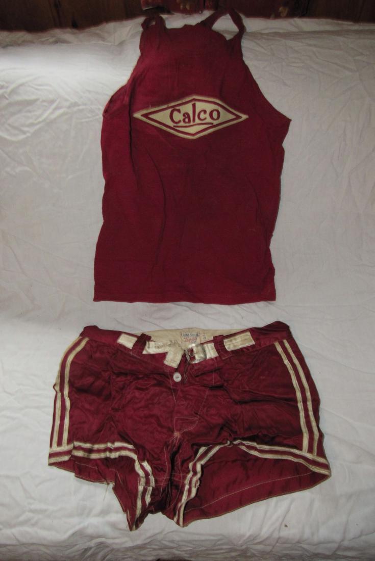 Vintage Calco Basketball Goldsmith Shorts & Shirt: Shirt does not have a label