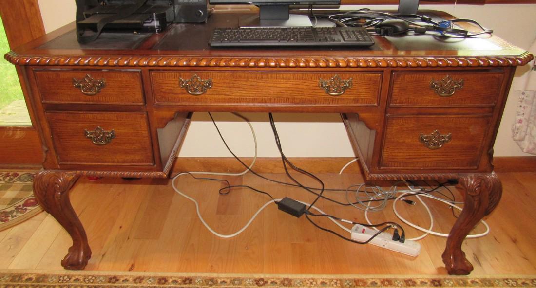 Oak Office Desk (1 of 4)