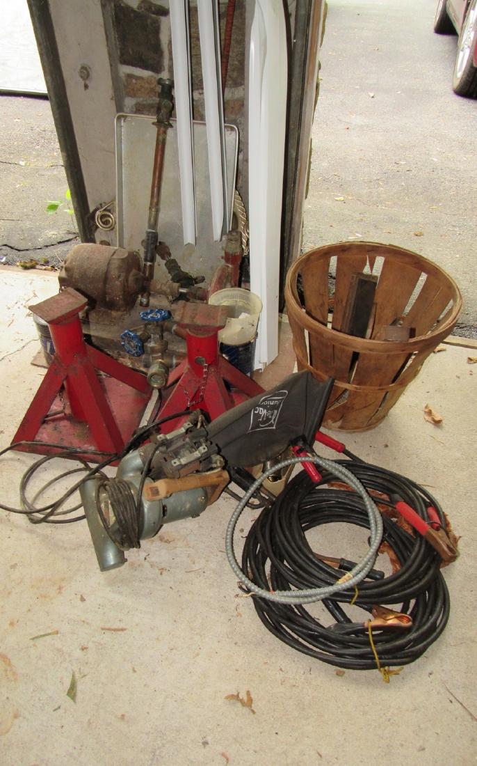 Jack Stands Copper Jumper Cables & Misc (1 of 4)