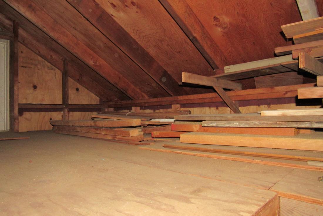Misc Scrap Wood in Top of Shed (1 of 4)