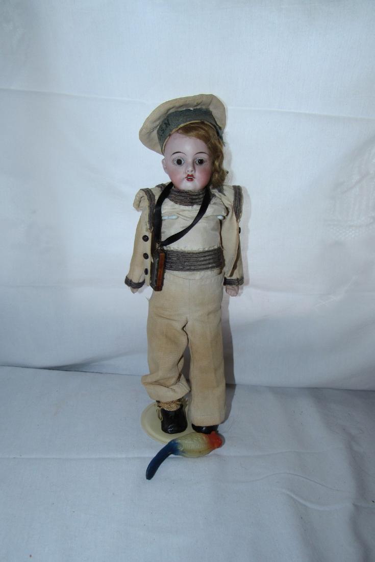11" Bisque Head Shoulder Plate Navy Germany Doll (1 of 8)
