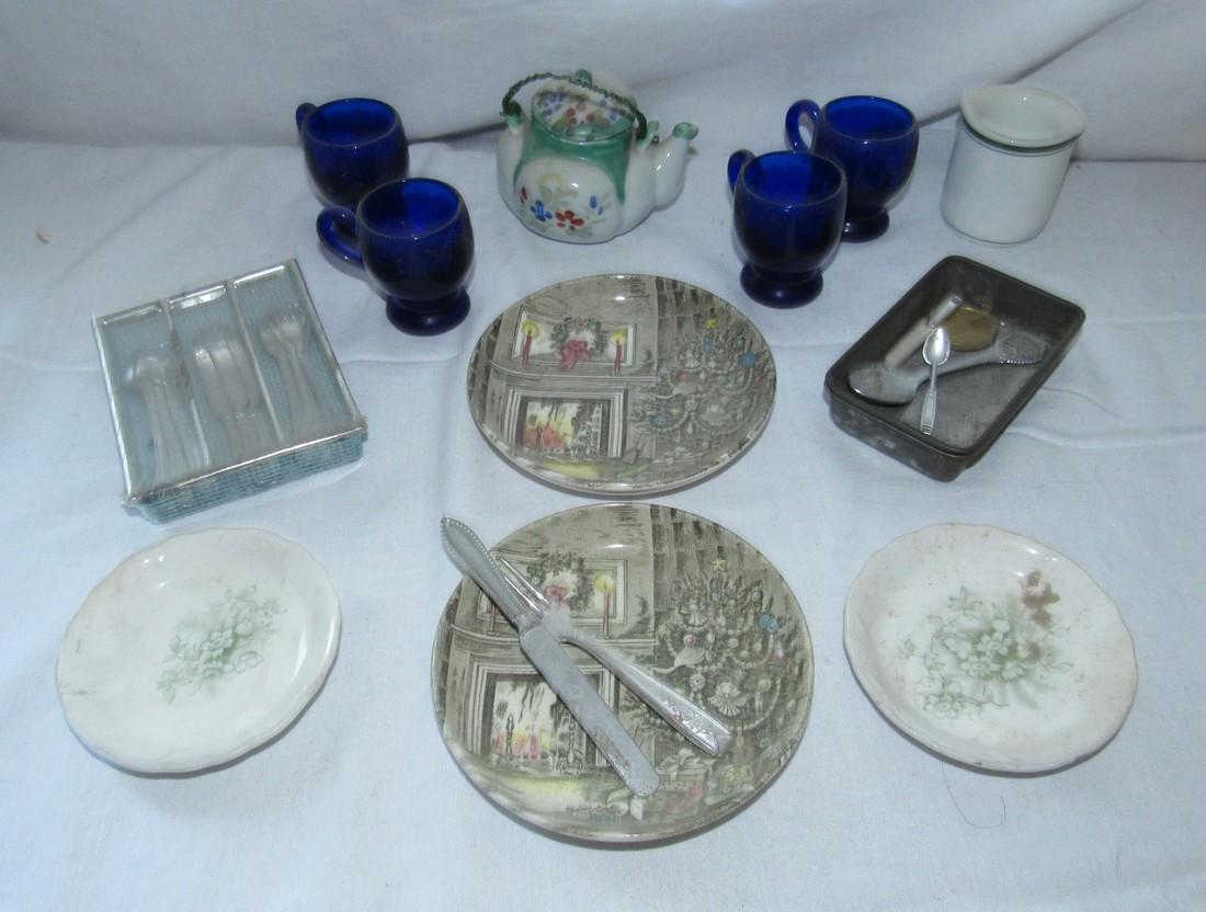 Doll House & Childrens China Utensils Teapot (1 of 3)