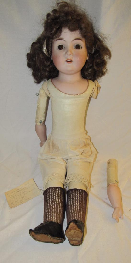24" Bisque Shoulder Plate Handwerck Doll (1 of 7)