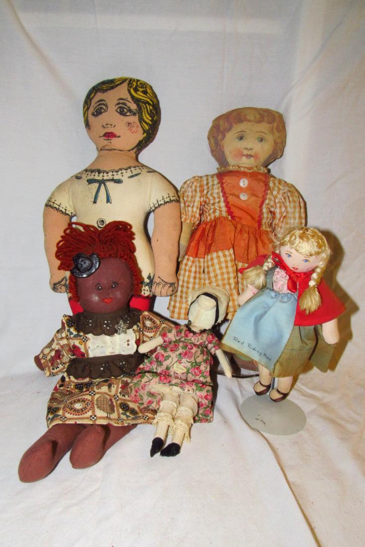 5 Rag Dolls Red Riding Hood (1 of 3)