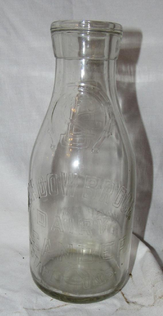 Meadow Brook Dairy Sander Stapleton SI Milk Bottle (1 of 1)