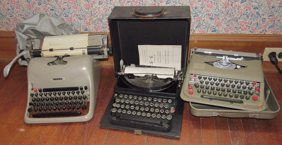 Lexicon 80 Remington & Anterex Parva Typewriters: Getting all 3 in untested condition