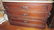 Walnut Victorian Dresser with Marble Top - 4