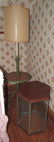 Cast Iron Base Lamp Stand & Aquarium