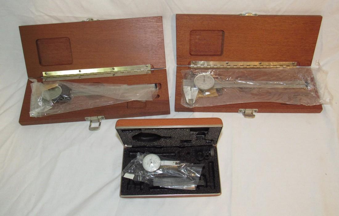 Brown & Sharpe 579-1 599-579-2 7032-2 Caliper Gauges (1 of 5)