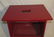 Red Painted Bench - 2