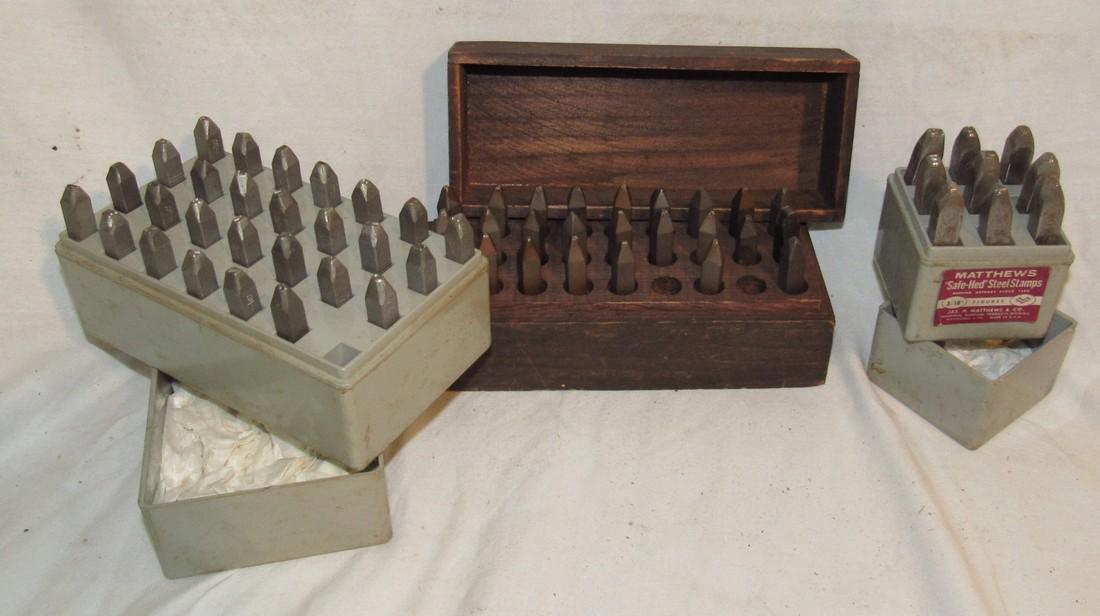 Matthews Letters & Numbers Steel Stamps & Antique (1 of 3)