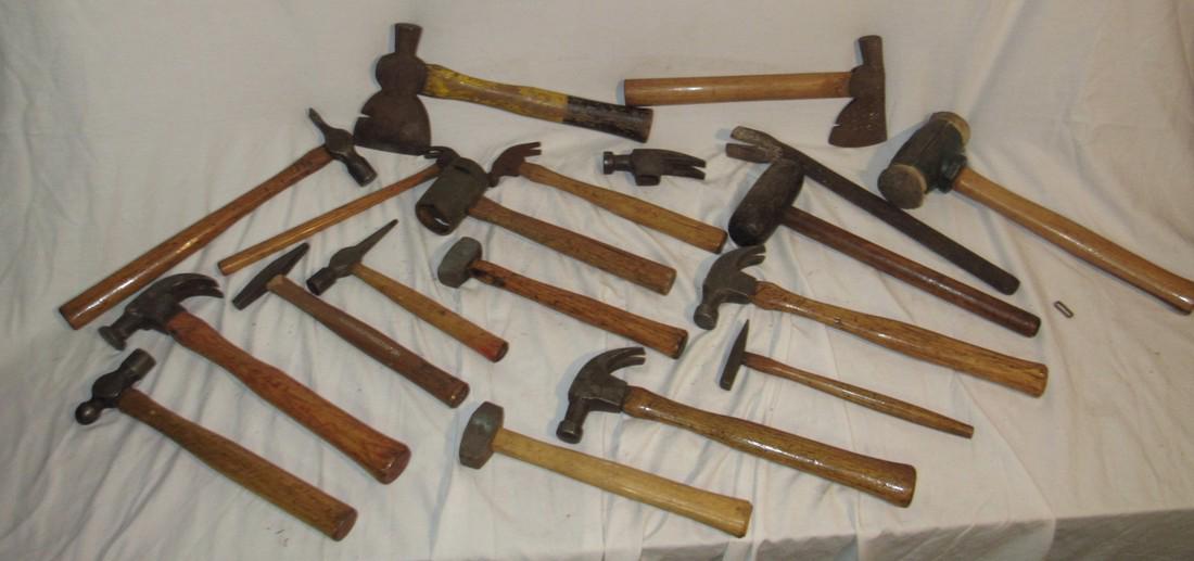 Antique Vintage Axes Hammers & Mallets (1 of 5)