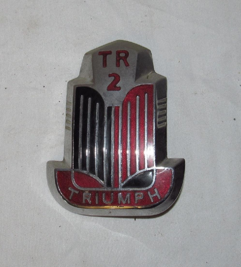 Triumph TR 2 Emblem (1 of 2)