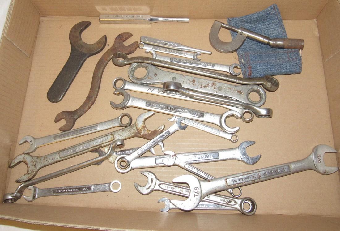 Craftsman Wrenches Jacobs & Micrometer: Getting all pictured
