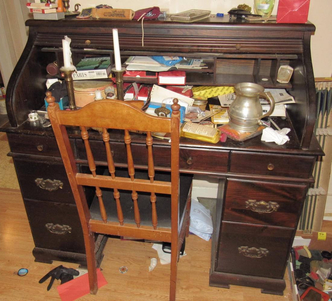Rolltop Desk & Contents (1 of 8)