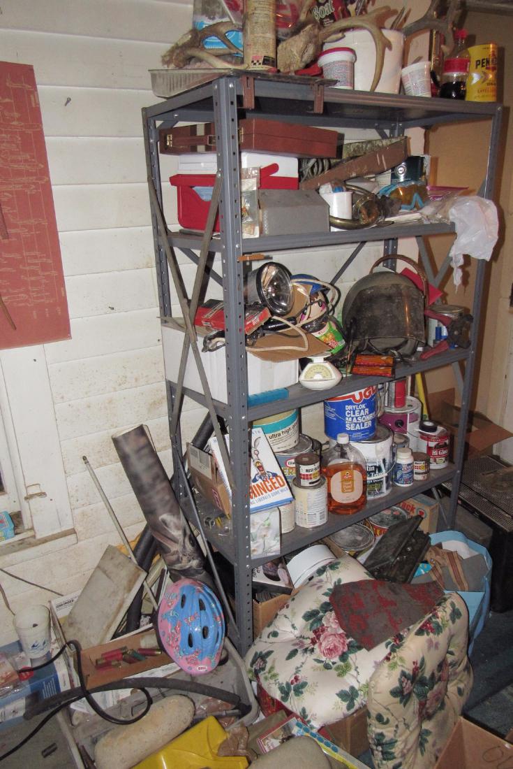 Shelf Contents Tools Paints Misc (1 of 8)