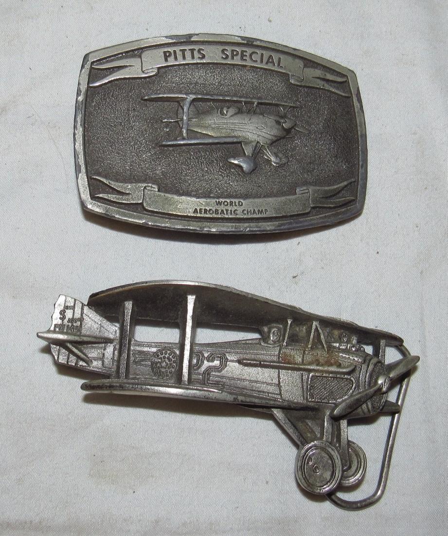 2 Airplane Belt Buckles (1 of 2)