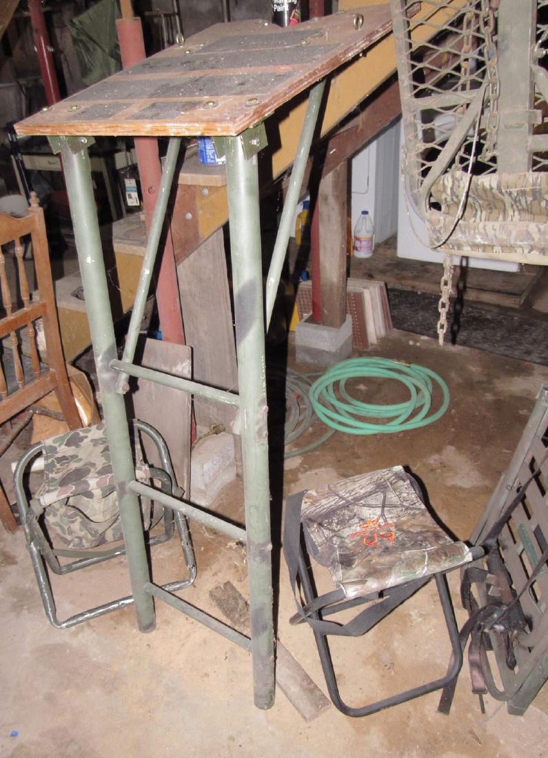 Deer Ladder Stand 2 Lock Ons , Steps, & 2 Stools (1 of 4)