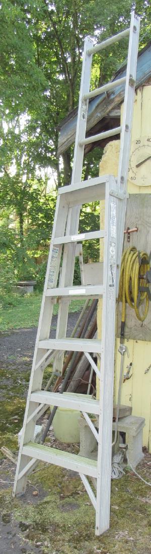 Werner Type 1 Industrial Step / Extension Ladder (1 of 2)