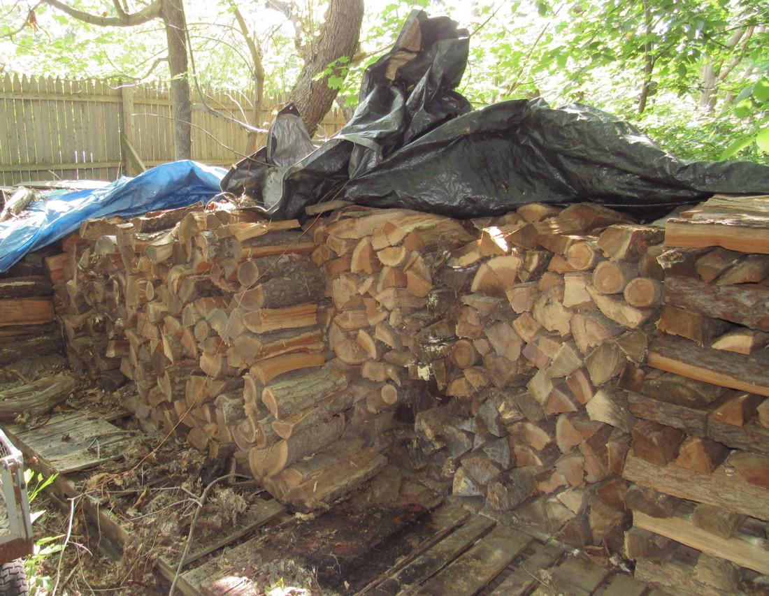 Large Lot of Cut & Split Firewood (1 of 5)