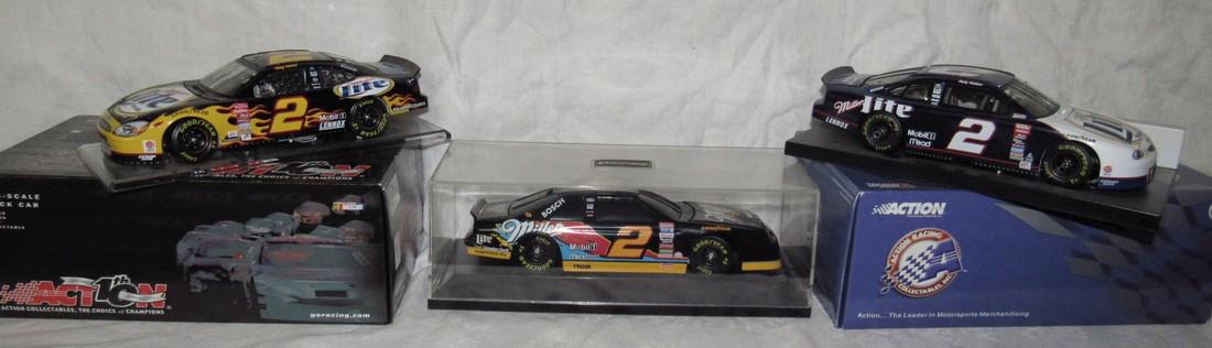 Rusty Wallace #2 Miller Lite Action Diecast Race Cars (1 of 4)