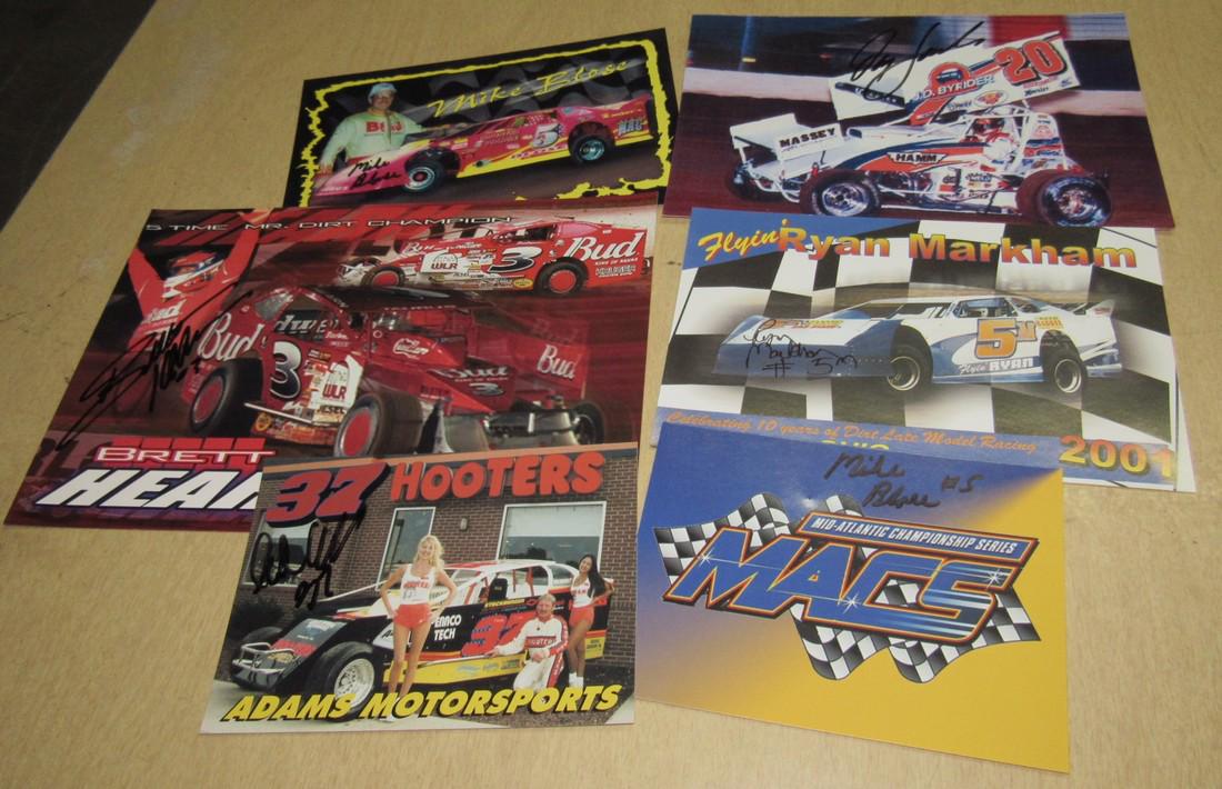 Signed Late Model Modifieds Sprint Car Pictures (1 of 4)