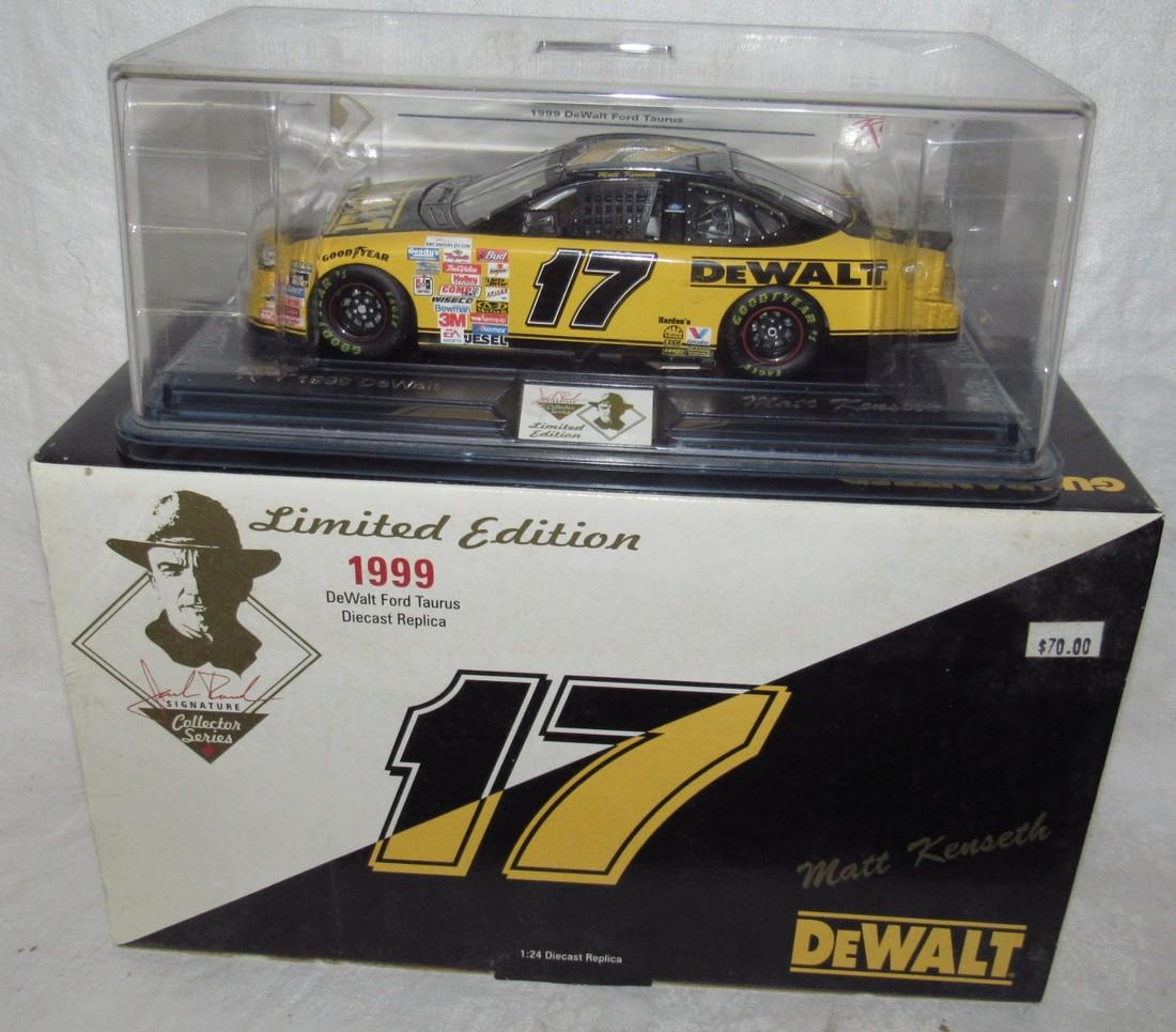 1999 Matt Kenseth Signed Dewalt 1:24 Scale Diecast Car (1 of 3)