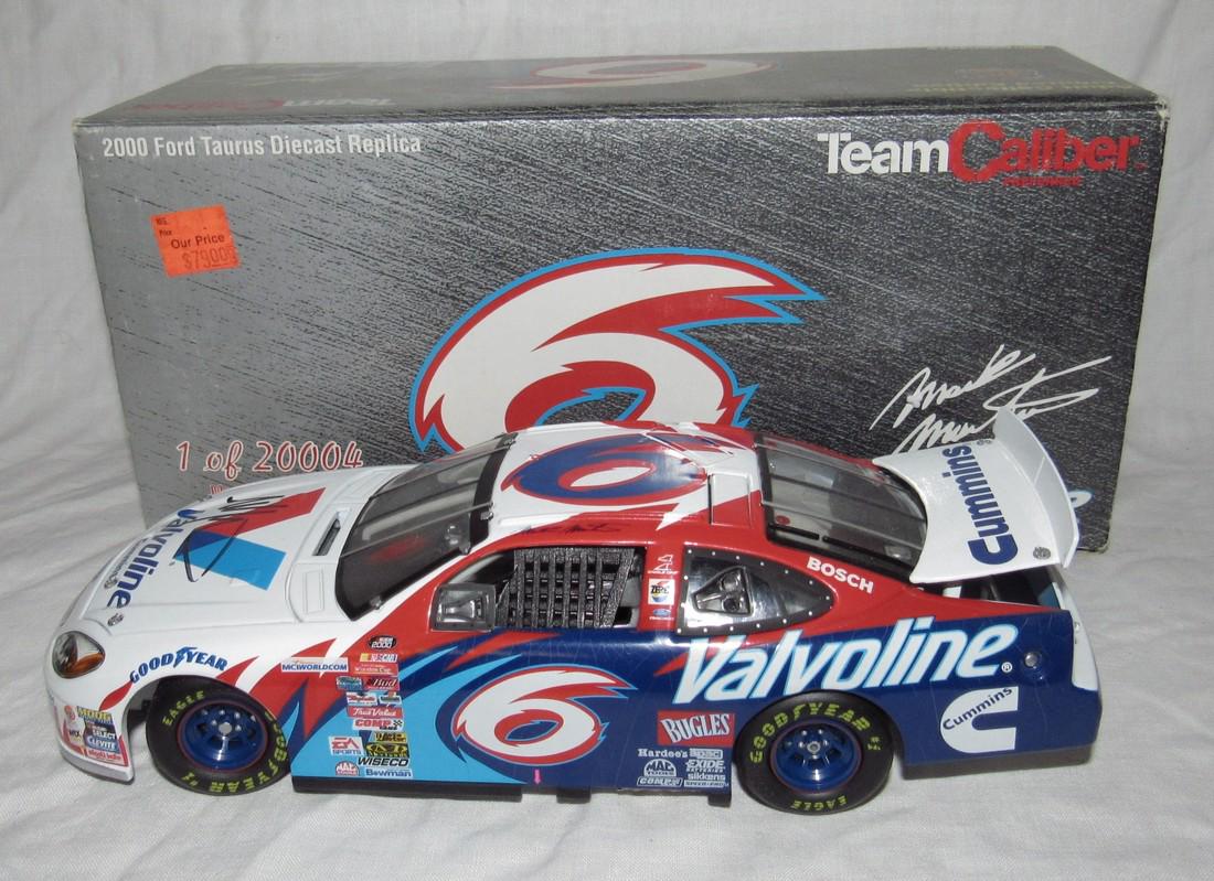 Mark Martin Team Caliber 1:24 Scale Autographed Diecast (1 of 2)