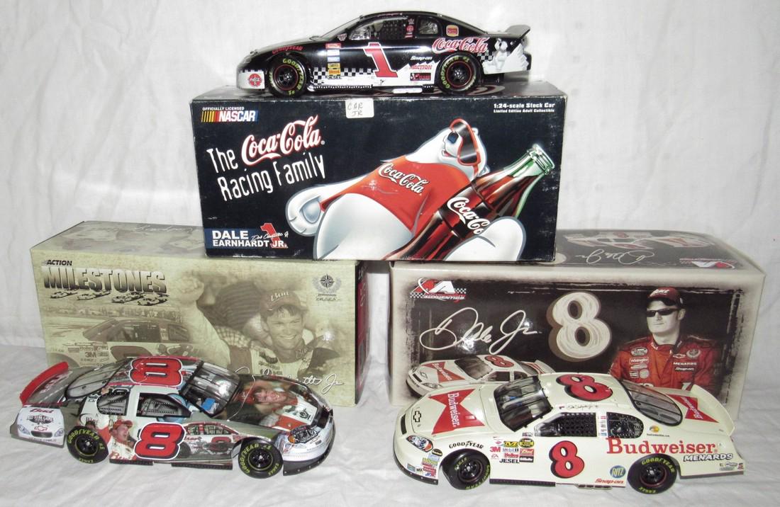3 Dale Earnhardt Jr Action 1:24 Scale Diecast Nascar (1 of 4)