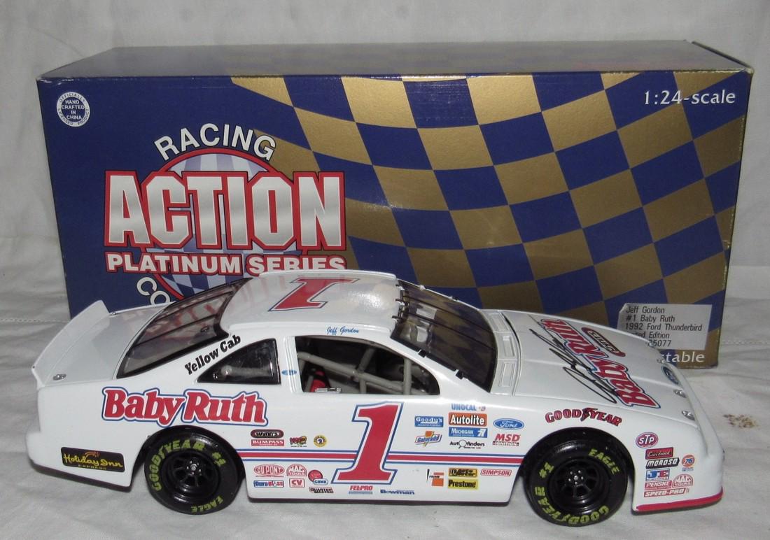 Jeff Gordon #1 Baby Ruth Autographed Action 1:24 Scale (1 of 2)