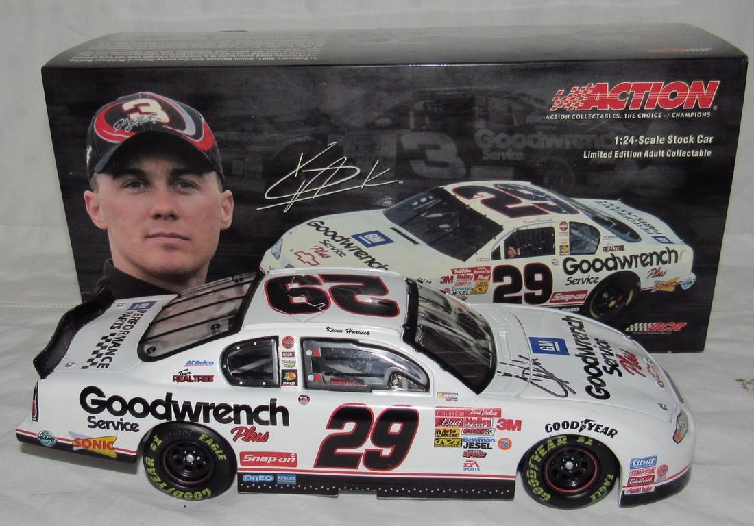 Kevin Harvick Monte Carlo Club Car Autographed Diecast (1 of 2)