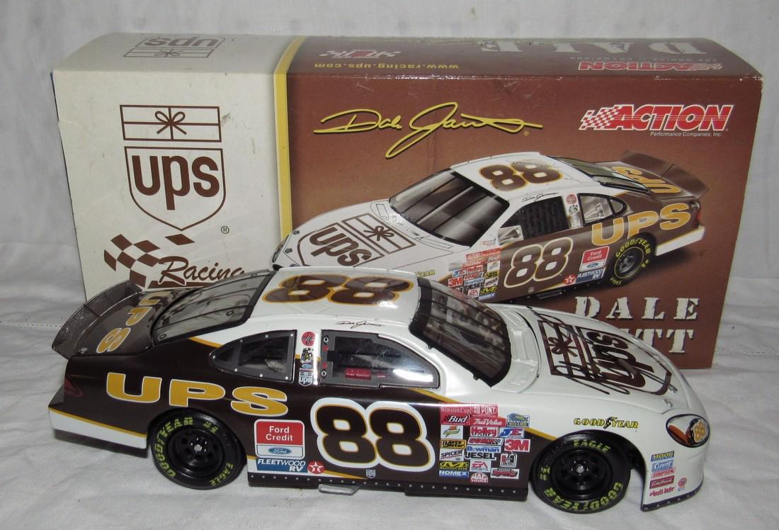 Dale Jarrett #88 UPS Autographed Diecast Nascar Car (1 of 2)