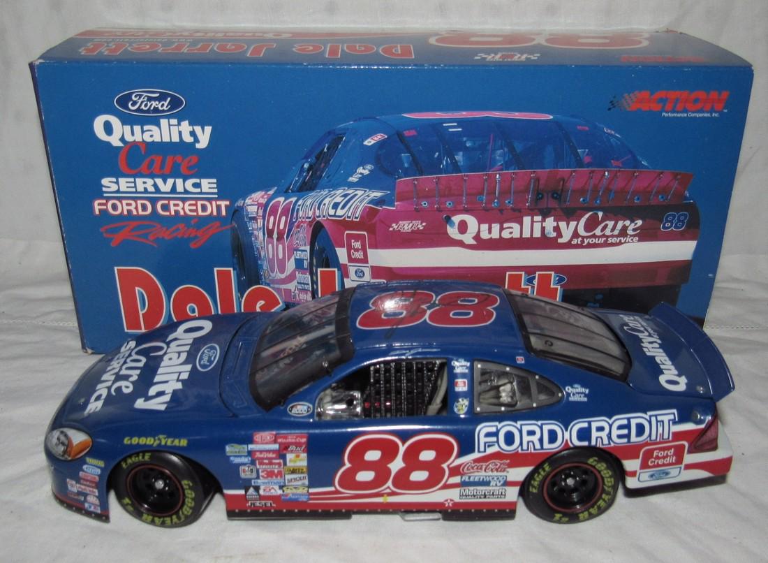 Dale Jarrett Ford Autographed Diecast Nascar Race Car (1 of 2)