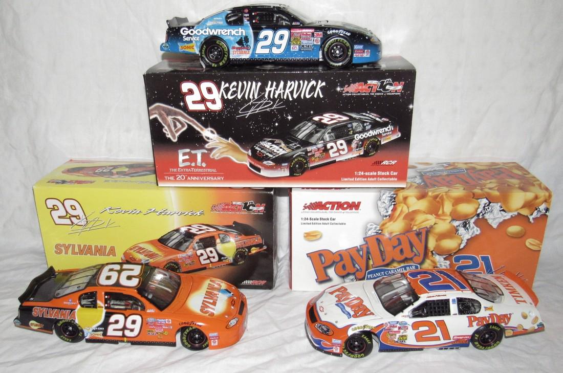 3 Kevin Harvick Action Diecast Cars E.T Payday Sylvania (1 of 4)