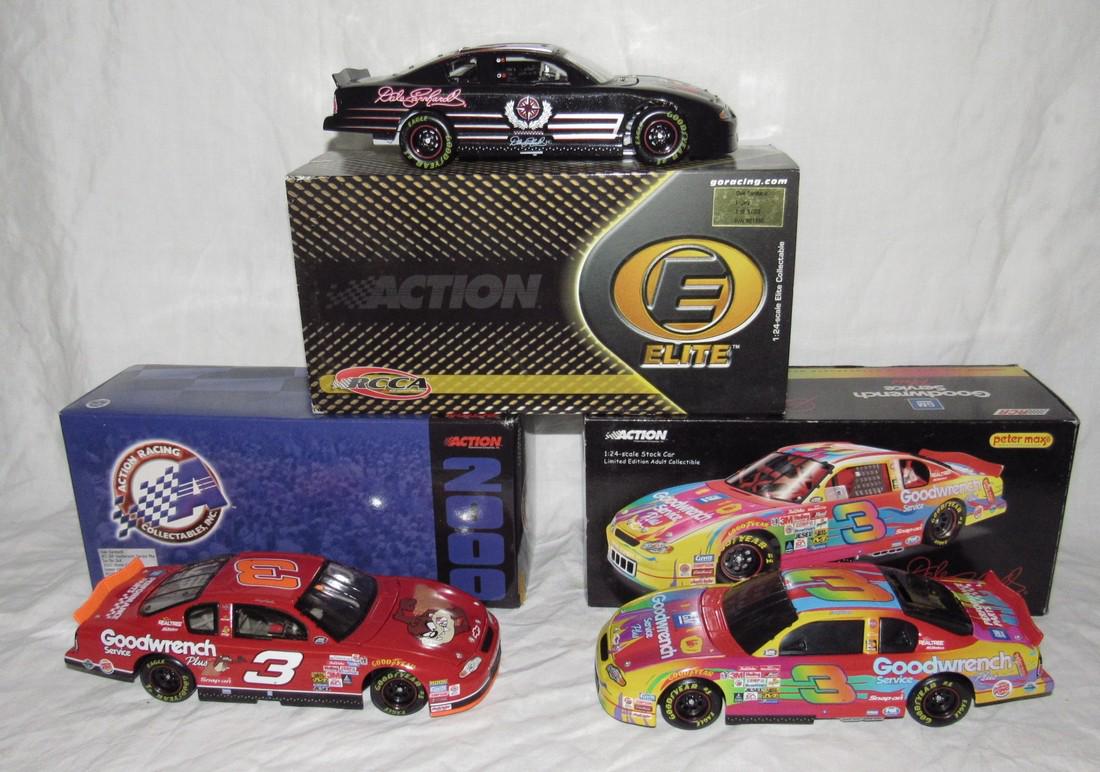 3 Dale Earnhardt Action Diecast Nascar Racing Stock (1 of 4)