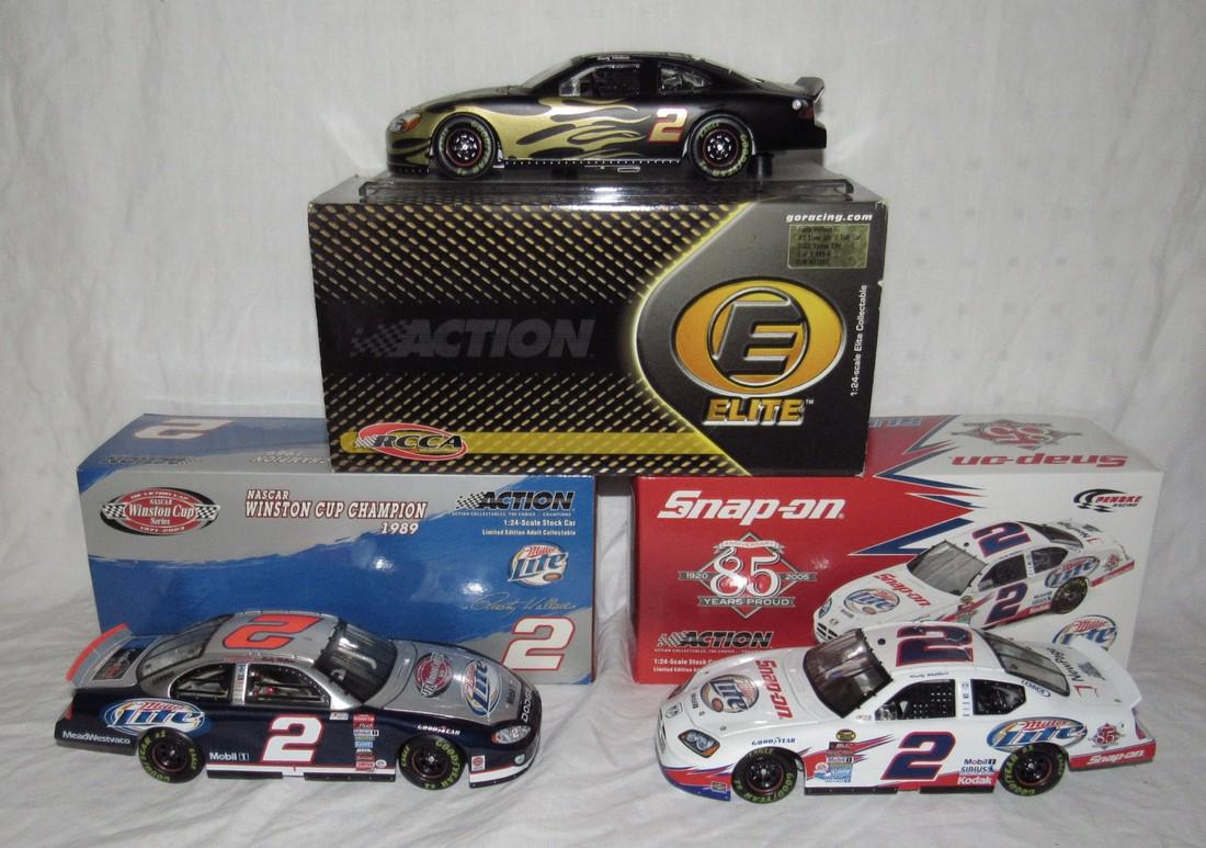 3 Rusty Wallace Diecast Cars Test Snap On Miller Lite (1 of 4)