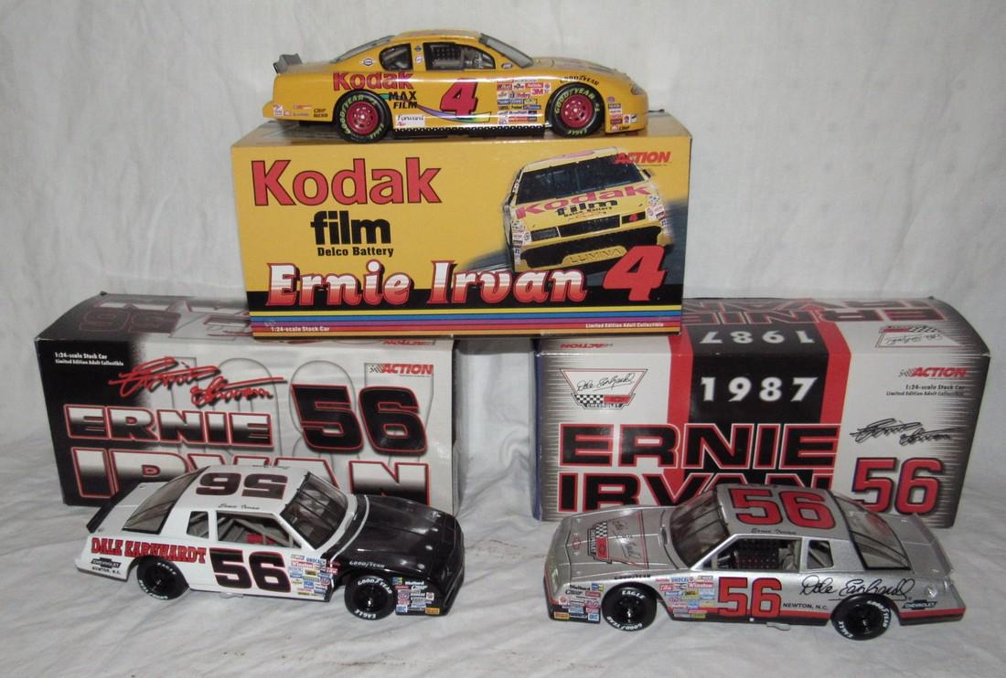 Ernie Irvin Dale Earnhardt Diecast 1:24 Scale Nascar: Getting all 3 pictured