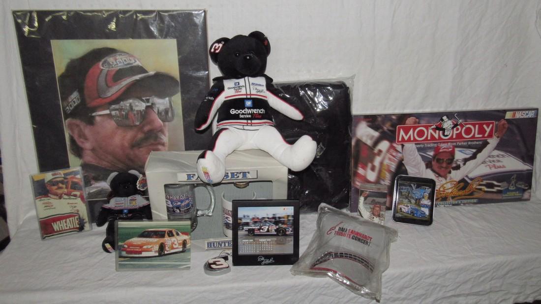 Dale Earnhardt Monopoly Pictures Fan Set Blanket Hat: Getting all pictured