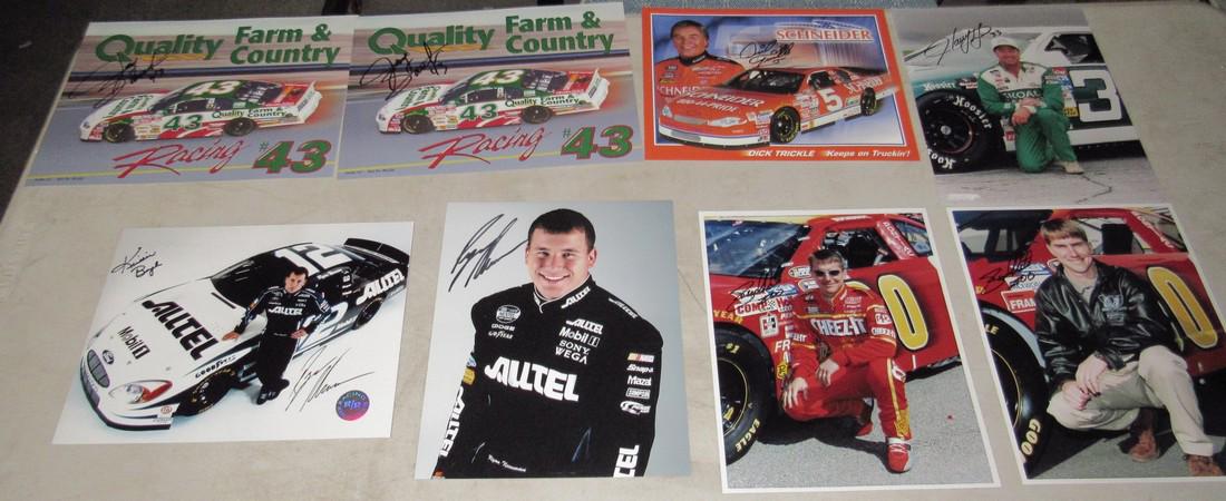 Nascar Racing Autographs Ryan Newman Harry Gant (1 of 5)