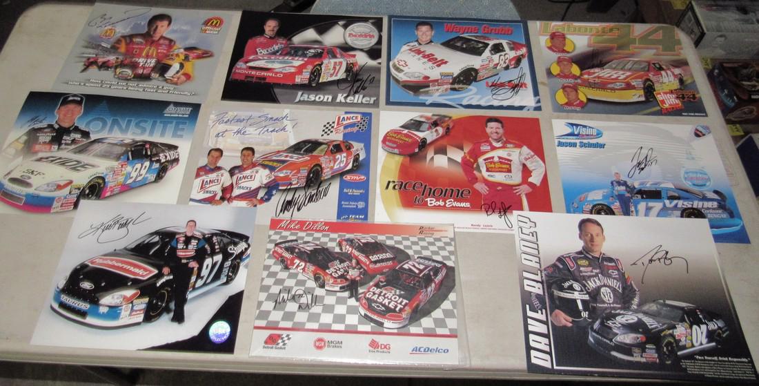 Nascar Racing Autograph Photos Pictures (1 of 5)