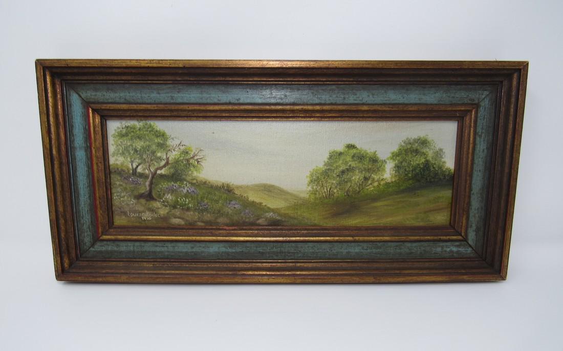 Louise Rortsch Oil On Canvas Landscape Painting (1 of 3)