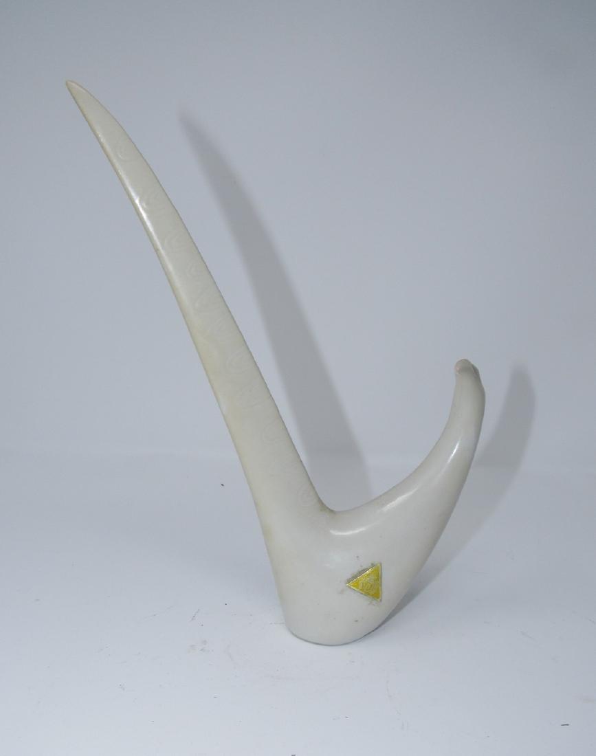 Royal Dux Bohemia Bird: Approx. 8" tall.
