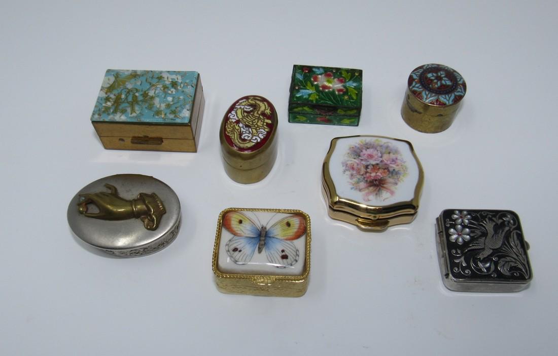 8 Trinket / Pill Boxes: Getting all 8 pictured